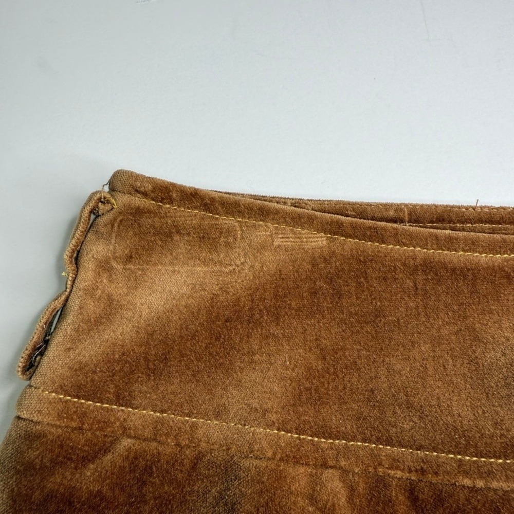 Vintage Sao Paulo Knee Length in Cognac Size 4 - Picture 4 of 10
